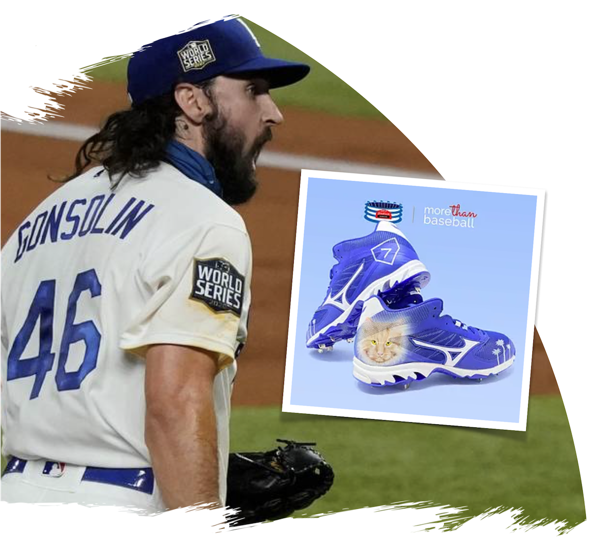 Dodgers' Tony Gonsolin designs cleats to help minor leaguers - Los